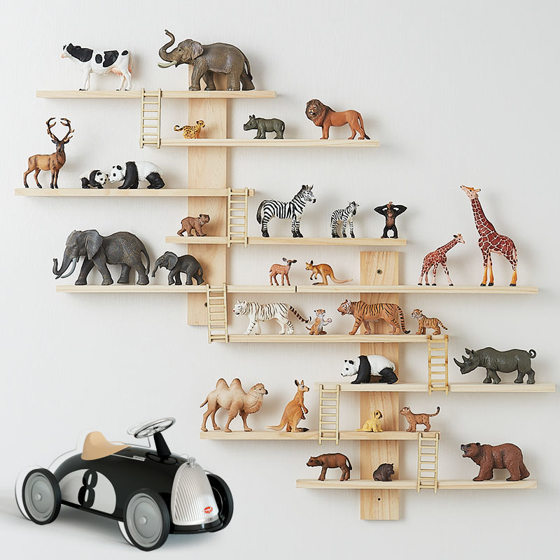 Pop Display Shelf - Espositore per modelli di animali da