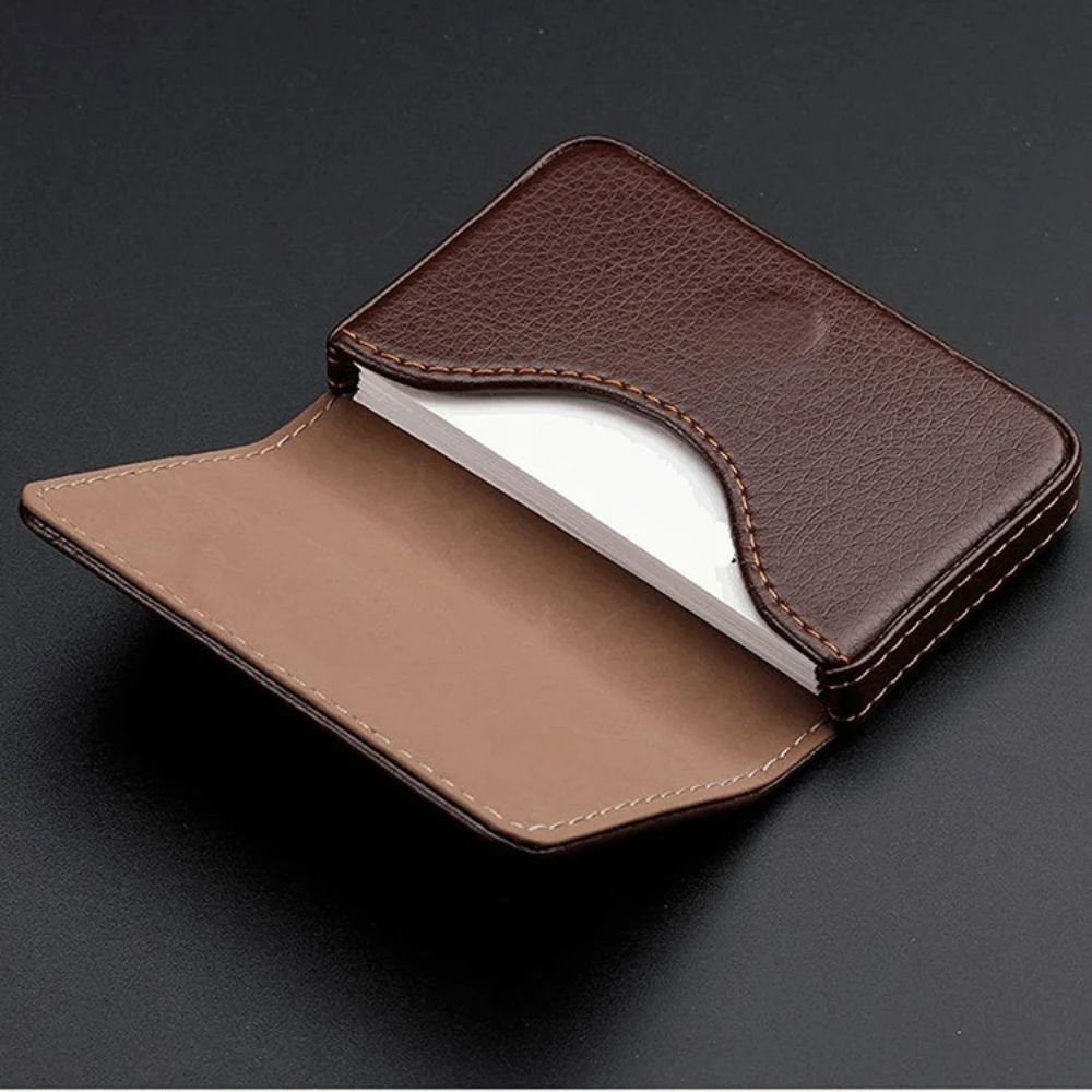 Card Top Loader - Porta carte di credito in pelle