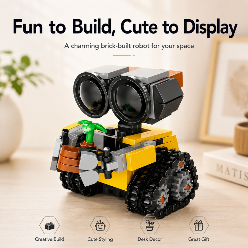 Building Block Mini - Set di Blocchi da Costruzione Mini