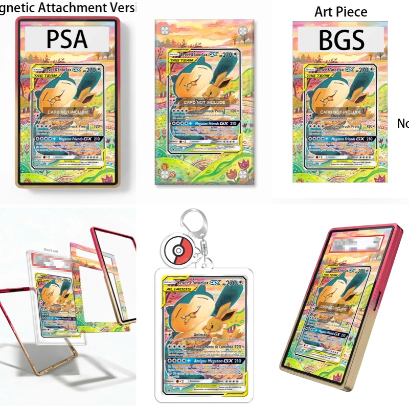Display Case Acrylic - Espositore per Carte Pokémon Sun &