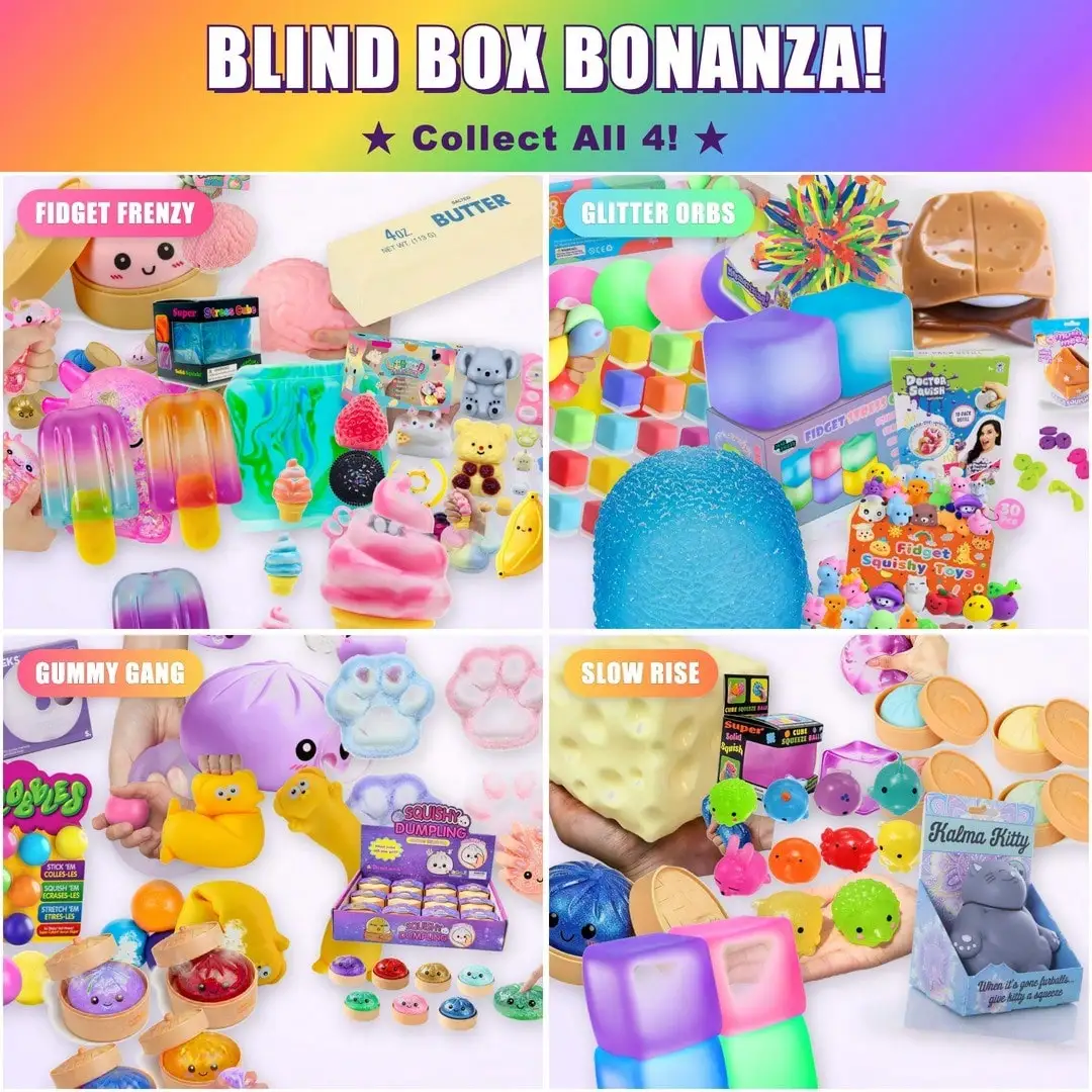 100 Stili di Giocattoli Squish - Mystery Box Blind Bag recensione e prezzo