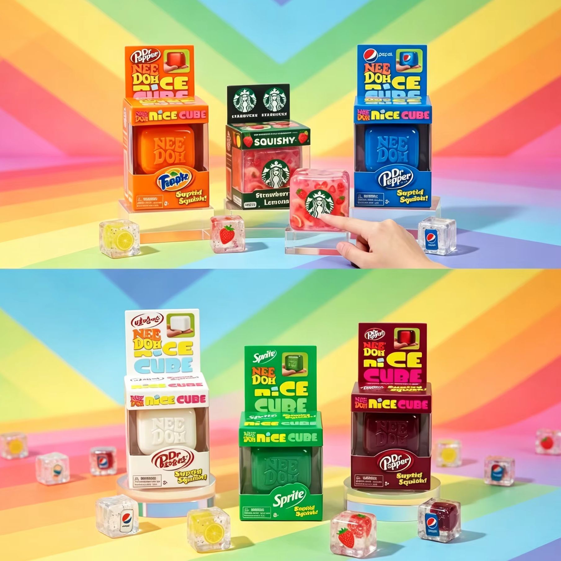 Schylling NeeDoh Nice Cube Squ - Fidget Cube Original recensione e prezzo
