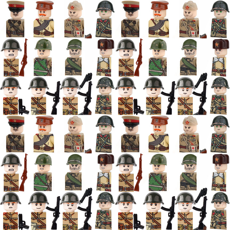 MOC Soldati Sovietici Militari - Lego Minifigure Holder recensione e prezzo