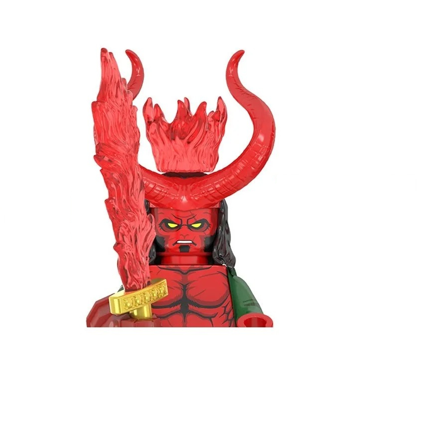 WM2422 WM2421 Hellboy Blocchi  - Building Block Mini recensione e prezzo