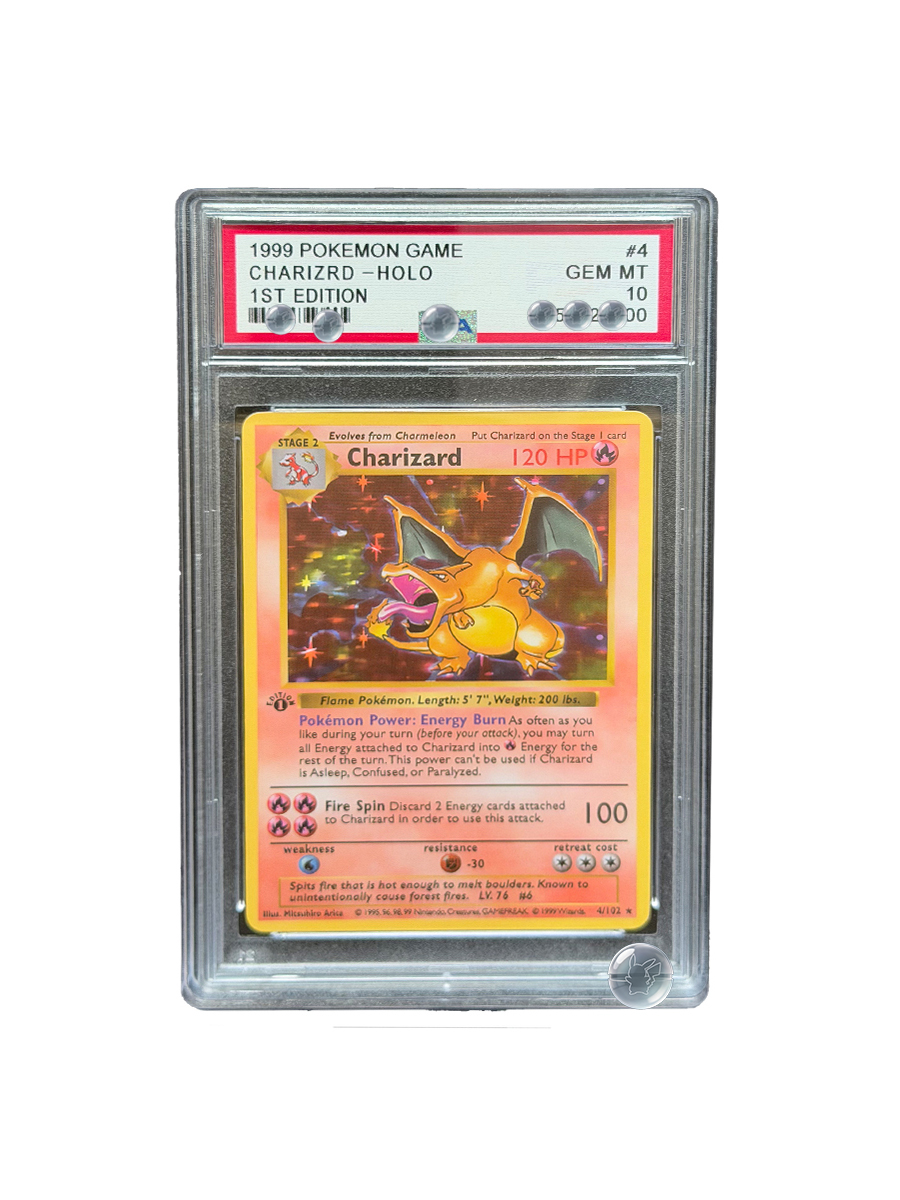 1999 POKEMON GAMECHARIZARD 1a  - Graded Card Display recensione e prezzo