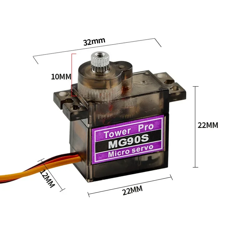 SG90/MG90S 9G Micro Servo Digi - Model Airplane Plastic recensione e prezzo